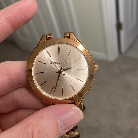 Rose Gold Michael Kors watch - Picture 2 of 4